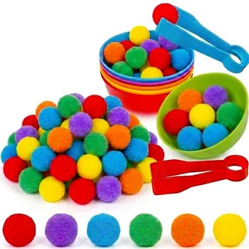 Rainbow Sorting Counting Bowls Set 1