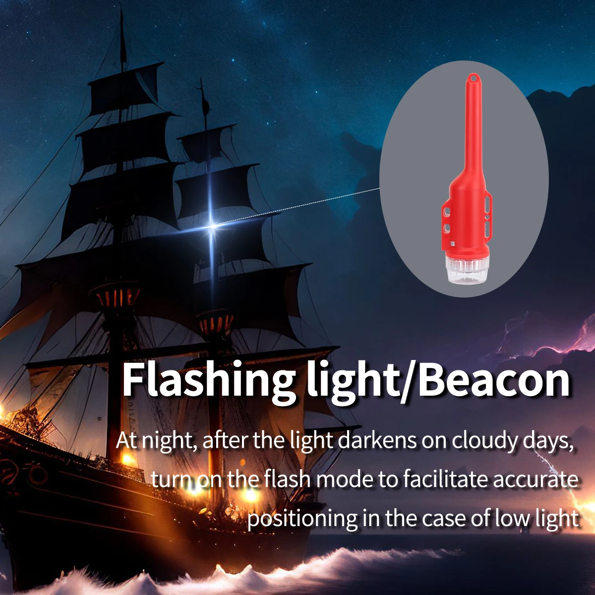 ABBREE AIS Net Locator AR-868M IPX7 Waterproof GPS Precise Positioning Long Standby Anti-lost Tracker Locator for Fishing 3