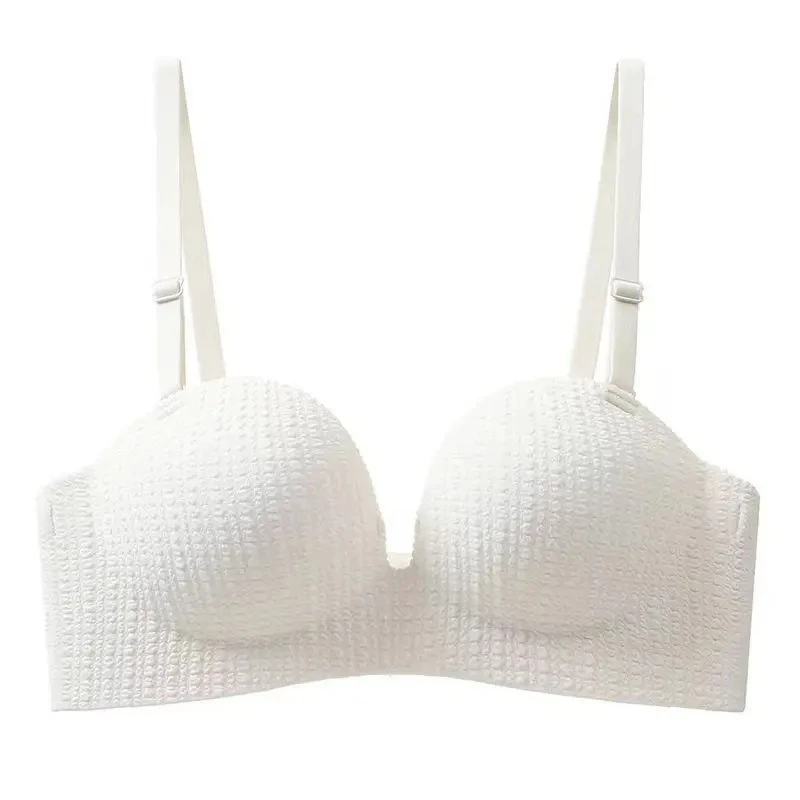 Seamless Bras for Women Invisible Underwear Push Up Bra 3/4 Cup Bralette Cute Comfort Brassiere Nonwire Simple Sexy Lingerie 2