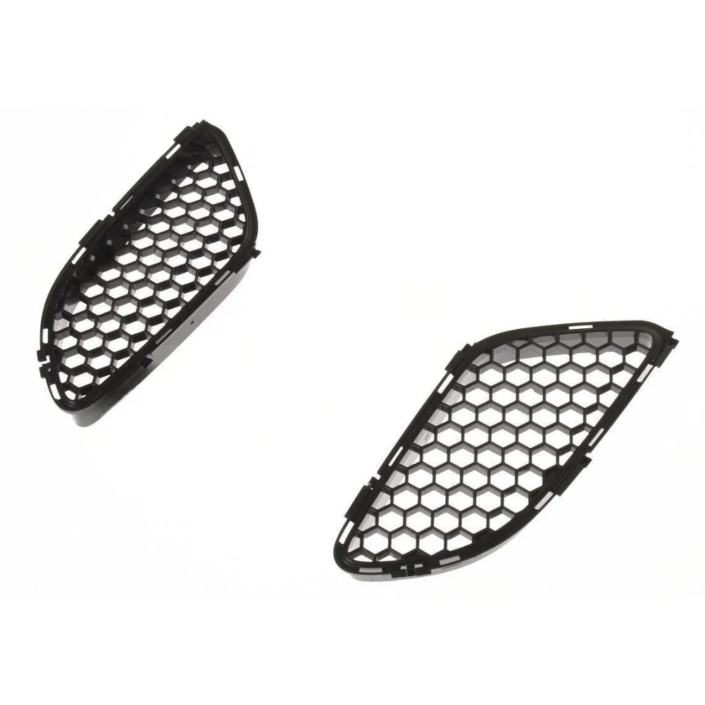 1쌍 엔진 보닛 그릴 51768041985 51768041986 BMW 3 시리즈 E90 E92 E93 2007-2013 ABS 후드 외장 액세서리
