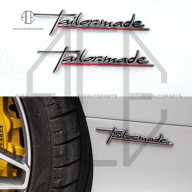 New Arrivals For Ferrari Badge Emblem For Side Skirt Car Stickers Auto  Accessories All Models F8 SF90 458 488 F12 812