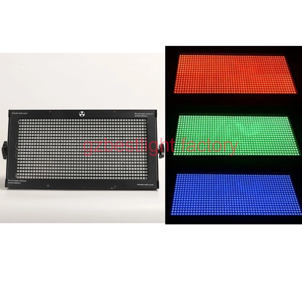 Atomic Strobe LED 1000W RGBW 4in1 Stage Sound Activated Light Washer Stainless Steel Cast Upright Lighting Show DJ Party moving head light