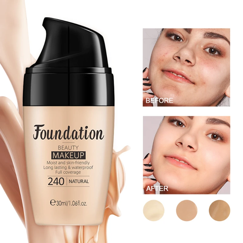 Waterproof Lasting Face Makeup Base Liquid Foundation Concealer Whitening Primer makeup primer primer gel facial primer
