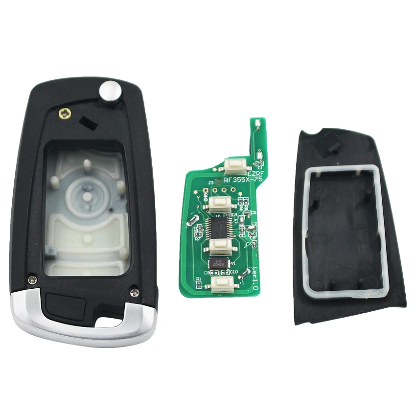 THE CUP 　ジタルキー　BMW B YOUBBA 4 Buttons Floding Remote Key CAS2 for BMW 1 3 5 6