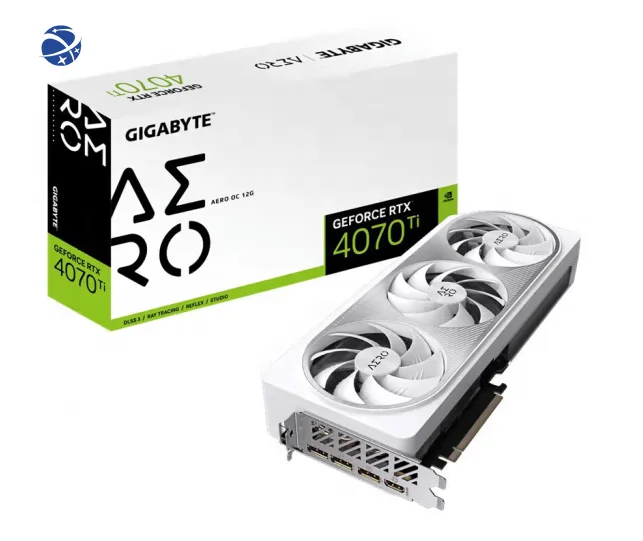

Совершенно новая видеопамять yyhc NVIDIA GeForce RTX 4070 TIAERO OC 12G GPU для настольного ПК PCI Express интерфейс HD DP DisplayPort выход 8 Гб