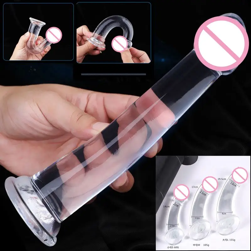 Sex Games Transparent Penis Lesbian Ultra Elastic Harness Belt Strap On Dildo for Women Couples Vagina Anal Sex