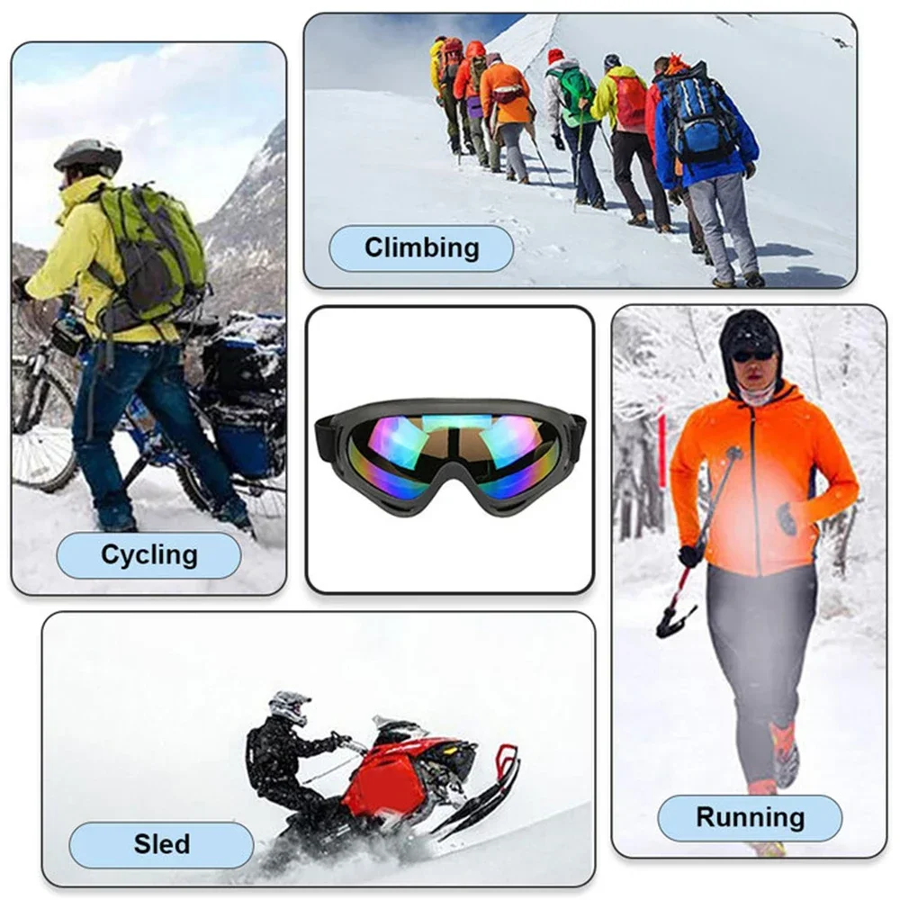 Outdoor Sports Goggles Swimming Waterproof Motorcycle Sunglasses Windproof Protection Skiing Cycling Racing Dustproof