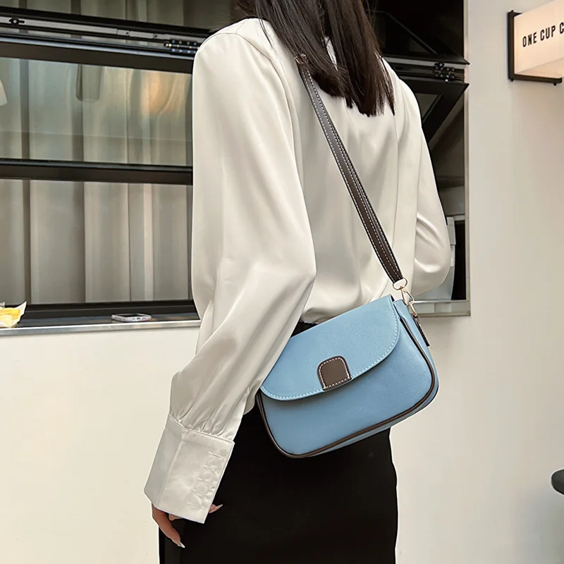 Fashion Female Bag Multicolor High Capacity Crossbody Bags Women Leather Handbags for Ladies Shoulder Bag