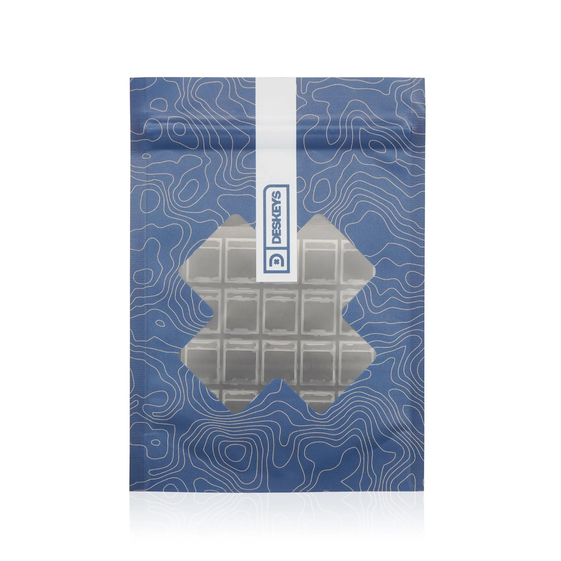 Pellicola Interruttore Deskeys Bianco/Nero 120 Pezzi Per Confezione Per Interruttori Meccanici Mx Sound Mod