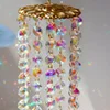 Crystal Color Colorful Pendant Glass Wind Chimes 2