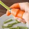 Multifunctional Silicone Thumb Cutter Finger Protector for Gardening, Kitchen & Nail Use Harvesting Tool 2