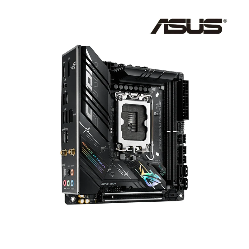 Intel Core i5 12400 + ASUS ROG STRIX B660-I GAMING WIFI DDR5 Motherboard  CPU + Motherboard Suit Support LGA 1700 New Without