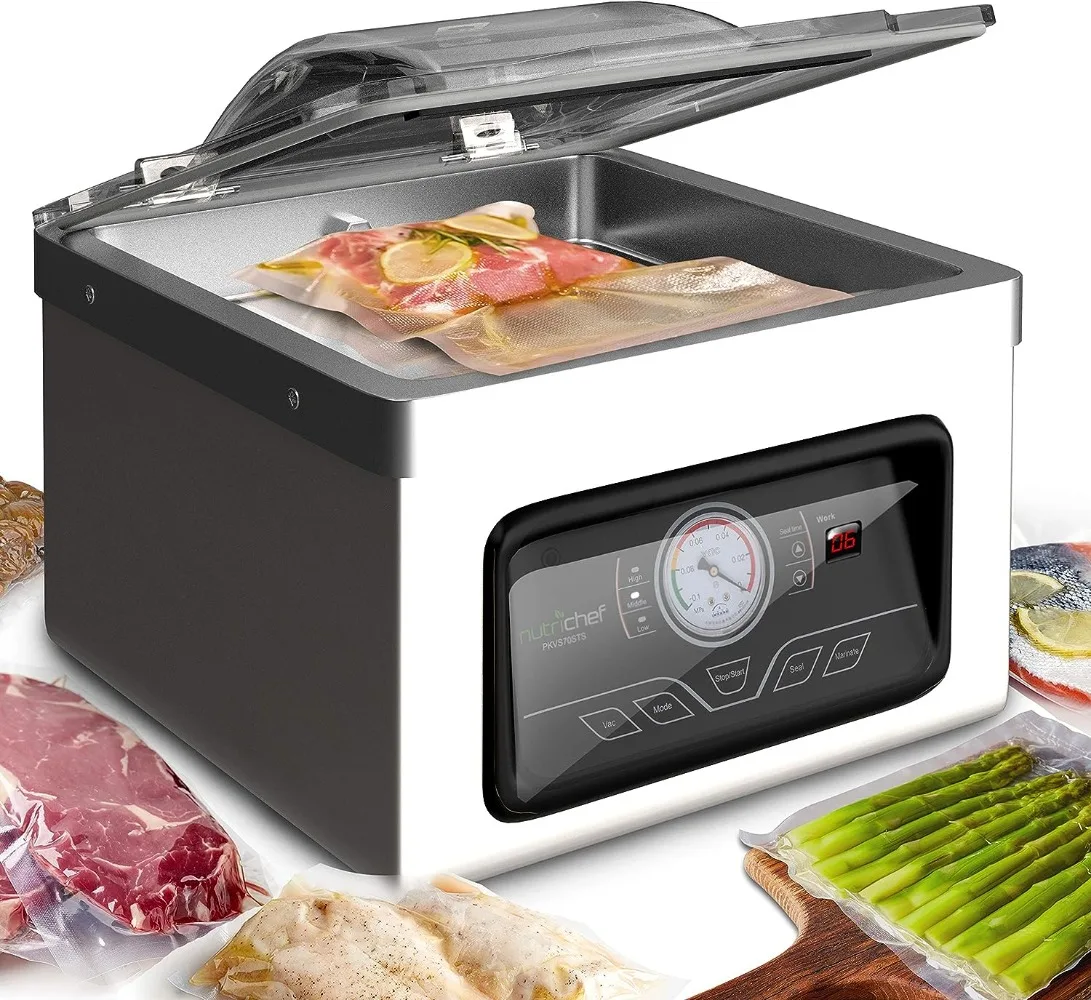 

Вакуумный упаковщик для мяса, 350 Вт, 8 л