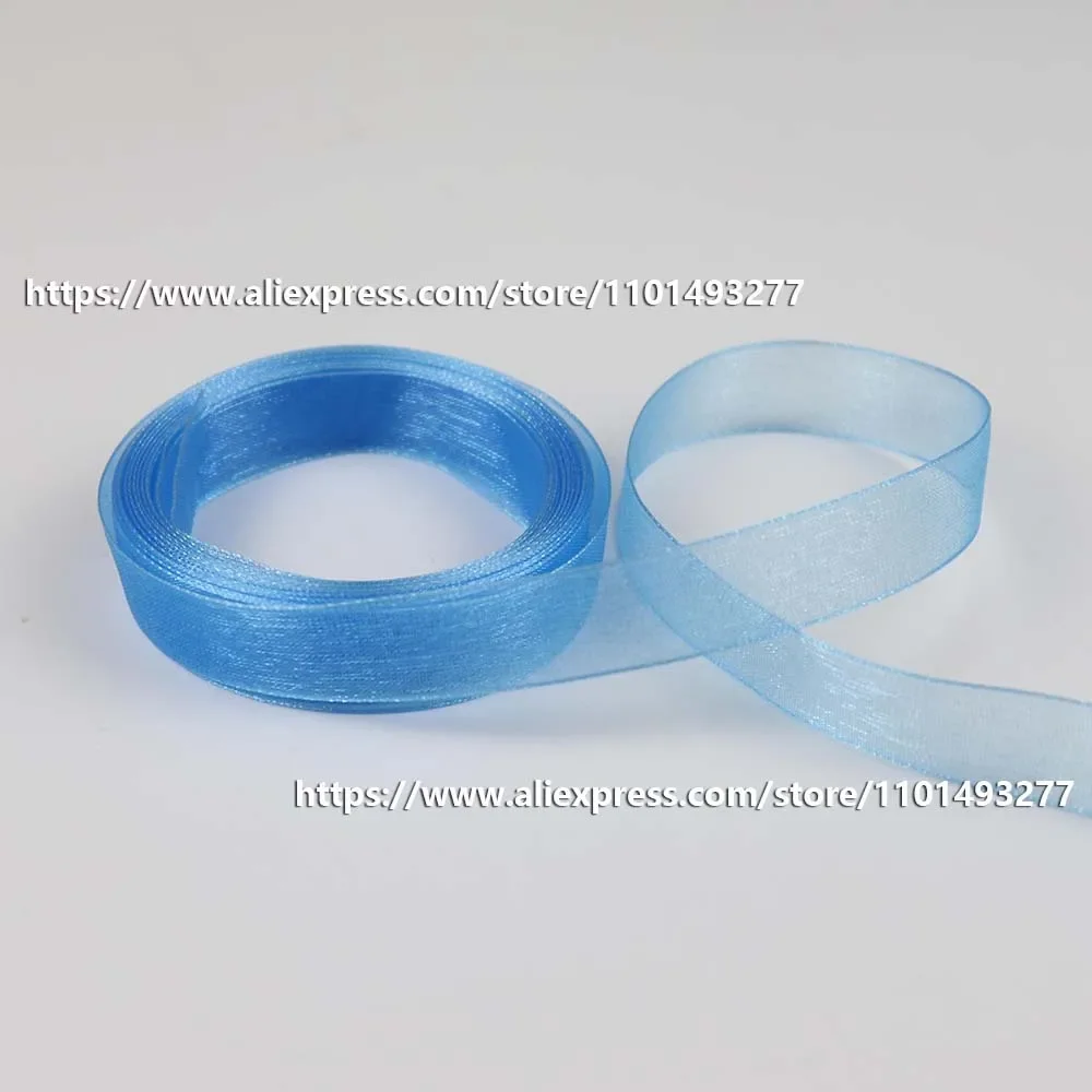 5 Yards Organza Ribbon for Gift Wrapping and Crafting