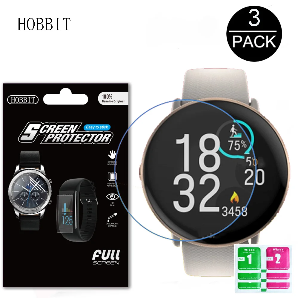 3 pçs para polar ignite 3 2 smartwatch hd claro ultra fino macio hidrogel  reparável filme protetor de tela-não vidro temperado - AliExpress