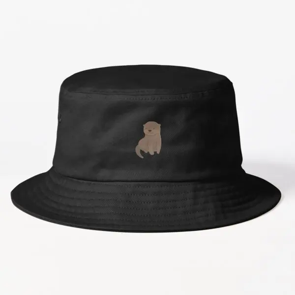 

Otter Bucket Hat N21Mens Outdoor Casual Caps Solid Color Women Boys Fish Sport Fishermen Spring Sun Hip Hop