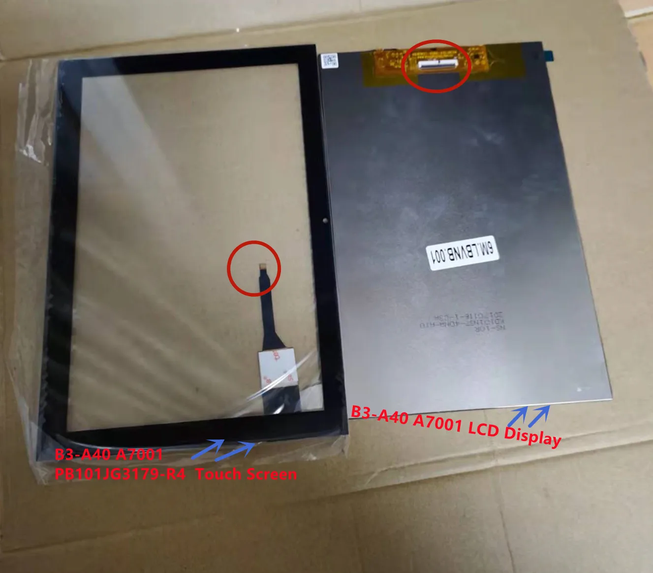 para Acer Iconia um 10 B3-a40 A7001 b3 A40 A7001 Display Lcd Mais Touch Screen Digitador Assembléia - Imagem 2