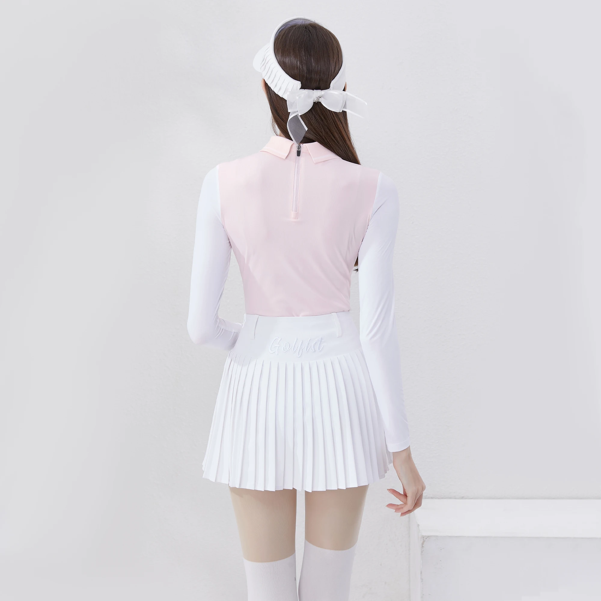Golfist Golf Women's T-shirt Ice Silk Long Sleeves Anti-UV Arm Ladies Breathable Summer Golf Tennis Polo Shirt women golf clothing
