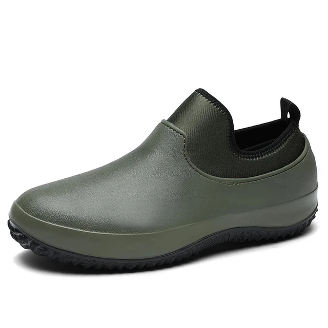 Scarpe da cucina antiscivolo resistenti all'olio da uomo Chef ristorante  multifunzionale giardino scarpe da lavoro di sicurezza impermeabili -  AliExpress