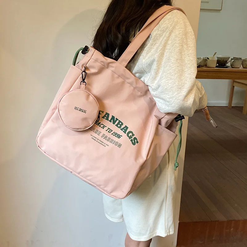 Luxury Designer Women Canvas Shoulder Bag Shopping Bags Students Book Bag  Cotton Cloth Handbags Large Tote for Girls Wallet