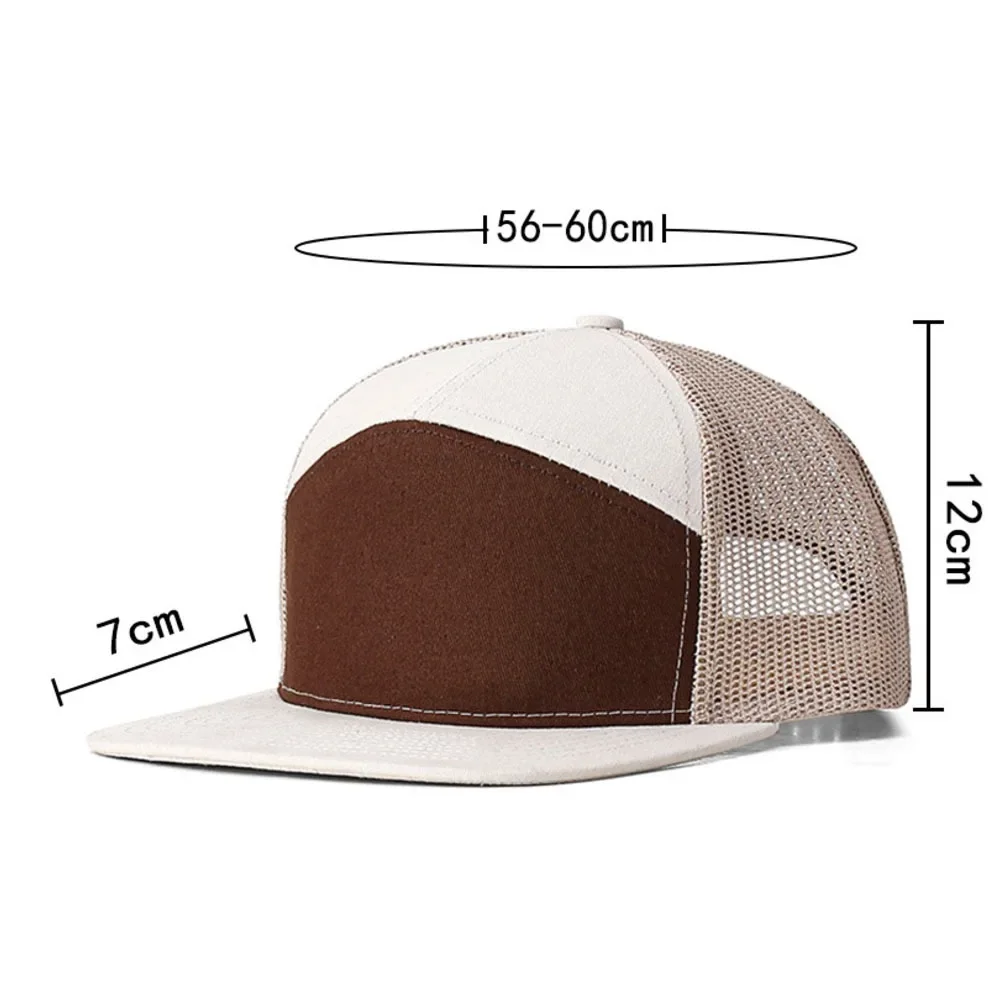 Embroidery Logo 5 Panel Mesh Hat for Men and Women Richardson Cap Baseball Cap DIY Design Print Leisure Breathable Hats 모자