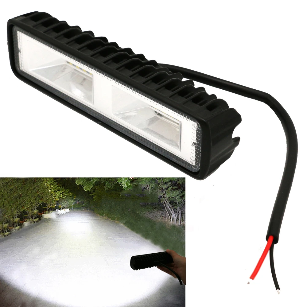 Phare De Travail Led Barre Led 12v 18w 15cm Projecteur Led Voiture