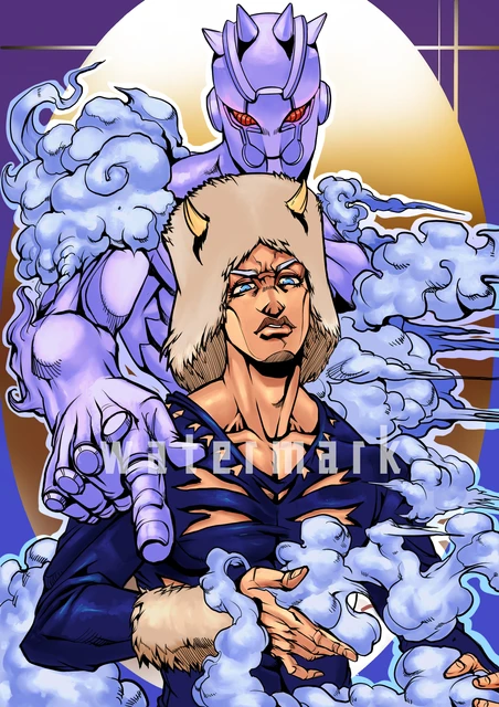 Dio Brando Jotaro Kujo JoJo's Bizarre Adventure Stone Ocean Enrico Pucci  PNG 