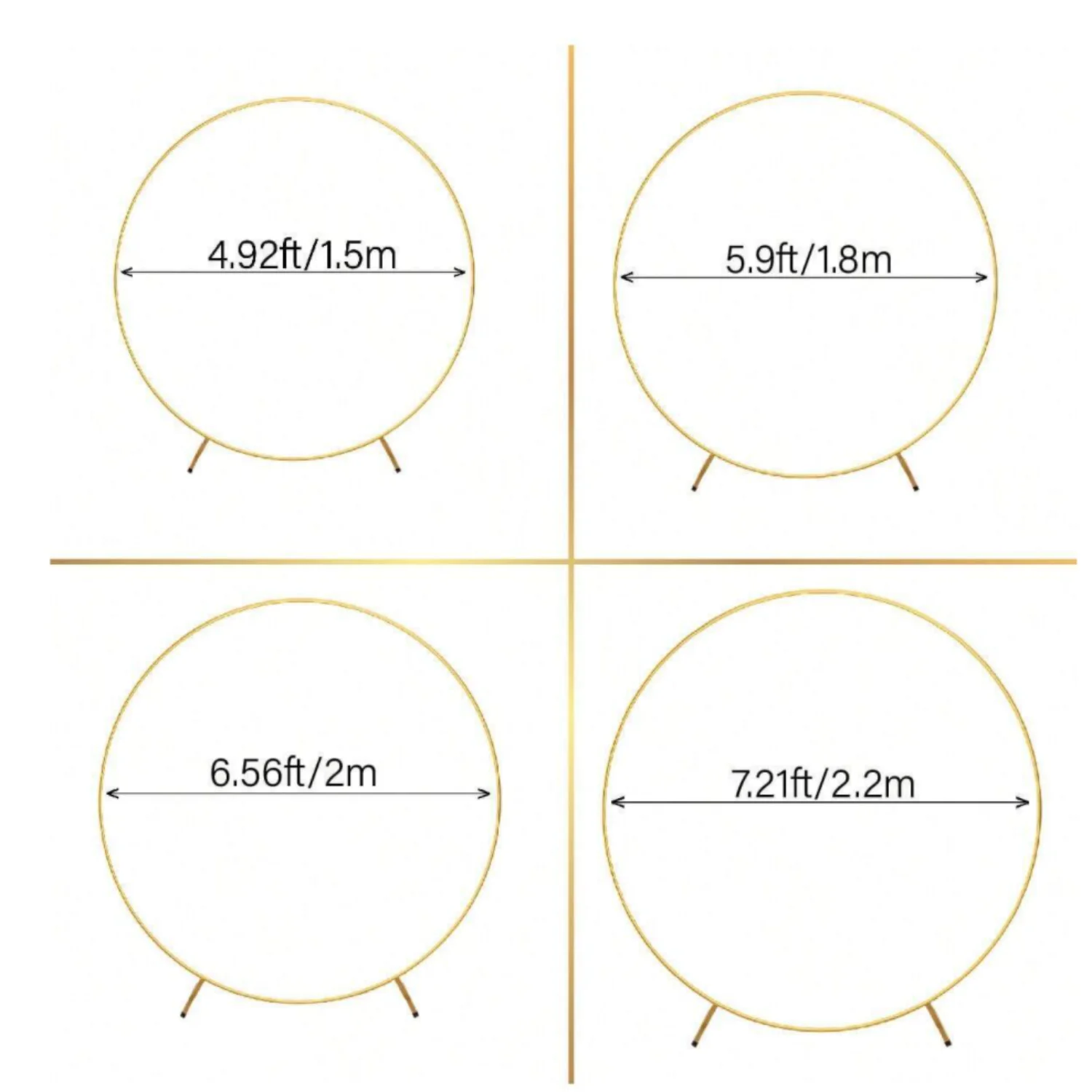 large-round-golden-arch-backdrop-stand-kit-metal-circle-balloon-arch-frame-with-base-for-wedding-birthday-party-decoration-aliexpress for Free Printable Balloon Sizer Template Large Round Golden Arch Backdrop Stand Kit Metal Circle Balloon Arch Frame with Base for Wedding Birthday Party Decoration - AliExpress for Free Printable Balloon Sizer Template