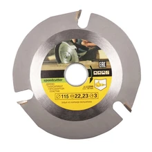 

4 1/2 Wood Carving Disc for Angle Grinder - Circular Saw Blade for Cutting, Sculpting & Shaping - 7/8" Arbor - 115mm 125mm