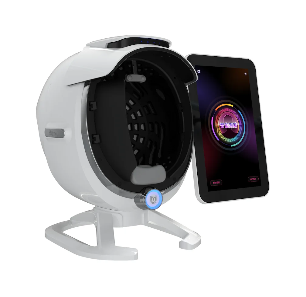 Products AI Facial Skin Analyzer Machine Skin Indicator WIFI Connection 3D Analiyzer