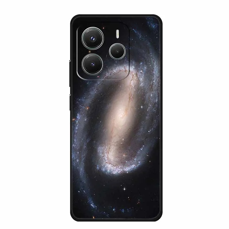 Sleek Black Silicone TPU Soft Phone Case - Protective Shell Back Cover