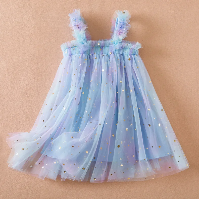 Girls Sequin Bow Party Dress 4
