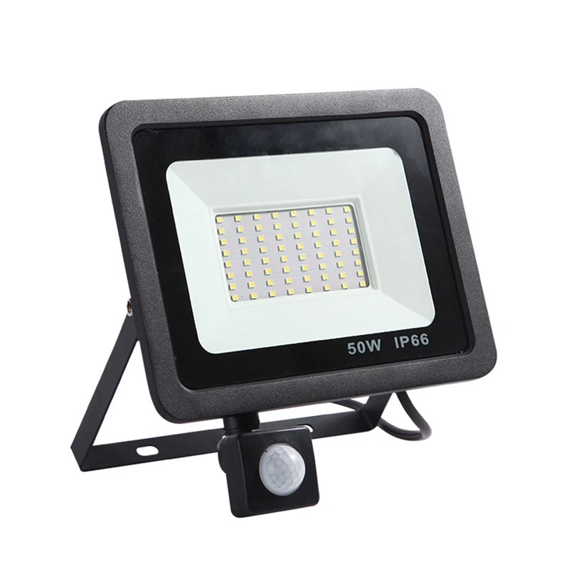 

LED Flood Light With PIR Motion Sensor Outdoor IP66 Waterproof Floodlights Security Light For Garden Patio