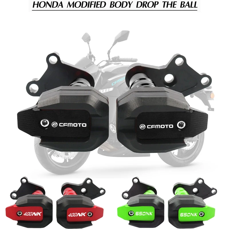 

For CFMOTO 400NK 650NK CF400NK CF650NK Motorcycle Falling Protection Frame Slider Fairing Guard Crash Pad Protector