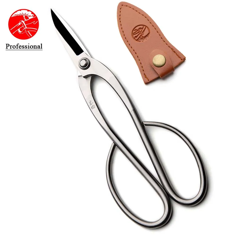 200 mm top pruning scissors 5Cr15MoV Alloy Steel bonsai tools Material Upgrade professional grade from TianBonsai