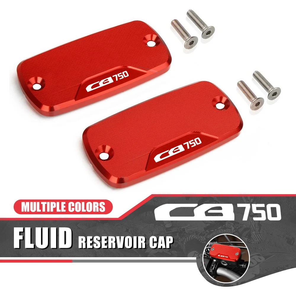 

FOR HONDA CB 750 CB750 1993 1994 1995 1996 Motorcycle Aluminum Fluid Reservoir Cap Cover Oil Fluid Cylinder cap cover