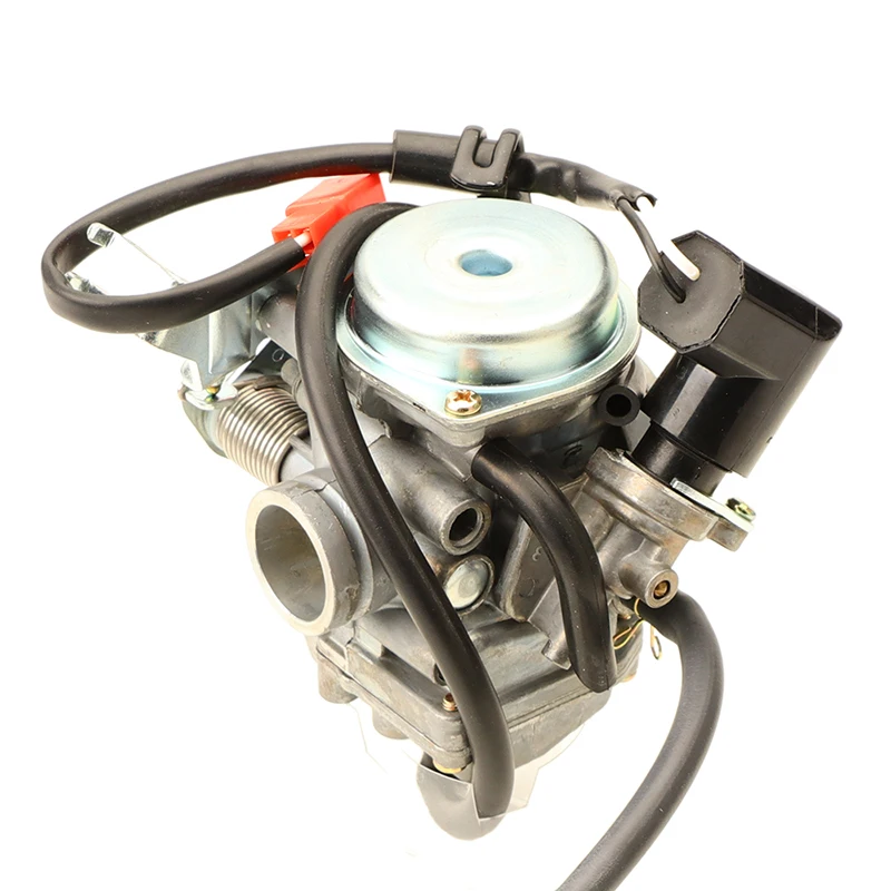 Carburatore GOOFIT 18mm PD18J Con Starter Elettrico E Pompa Acceleratrice Per Motori GY6 50cc, ATV, Scooter, Go Kart - 6