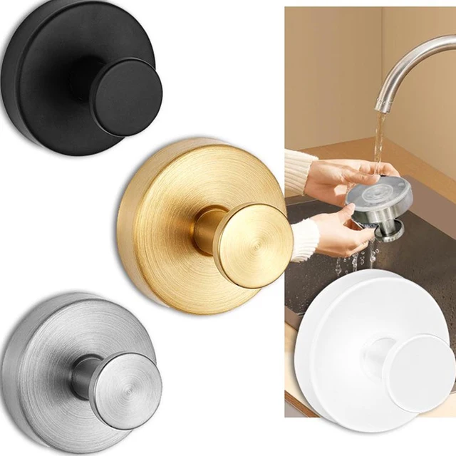 4 ชิ้นดูดถ้วยตะขอกันน้ําผ้าเช็ดตัวเสื้อคลุมอาบน้ําตะขอเหมาะสําหรับห้องน้ําห้องครัวกระจกประตูกระเบื้องตะขอ 3