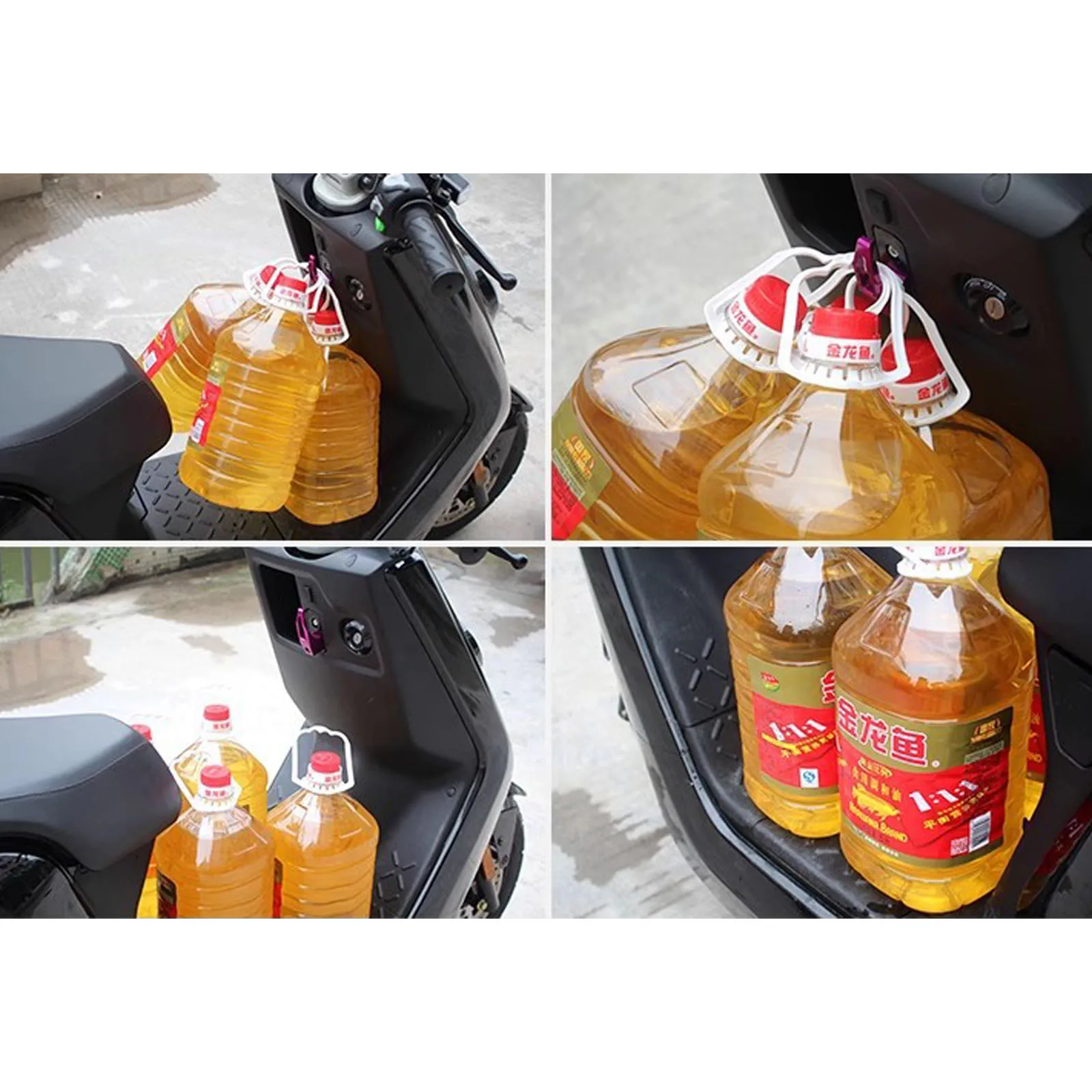Universal Motorcycle Luggage Hook Screw Aluminum Alloy Hanger Motorbike Handlebar Helmet Bag Hook Bottle Carry Holder