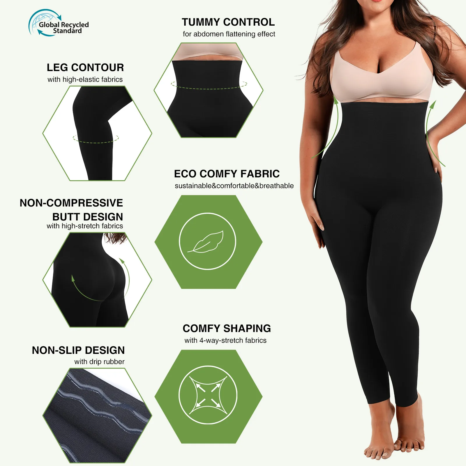 Women Seamless Everyday Shaping Pants High Waisted Shapewear Tummy Control  Slimming Sport Pants Body Shaper Workout Fittness - AliExpress