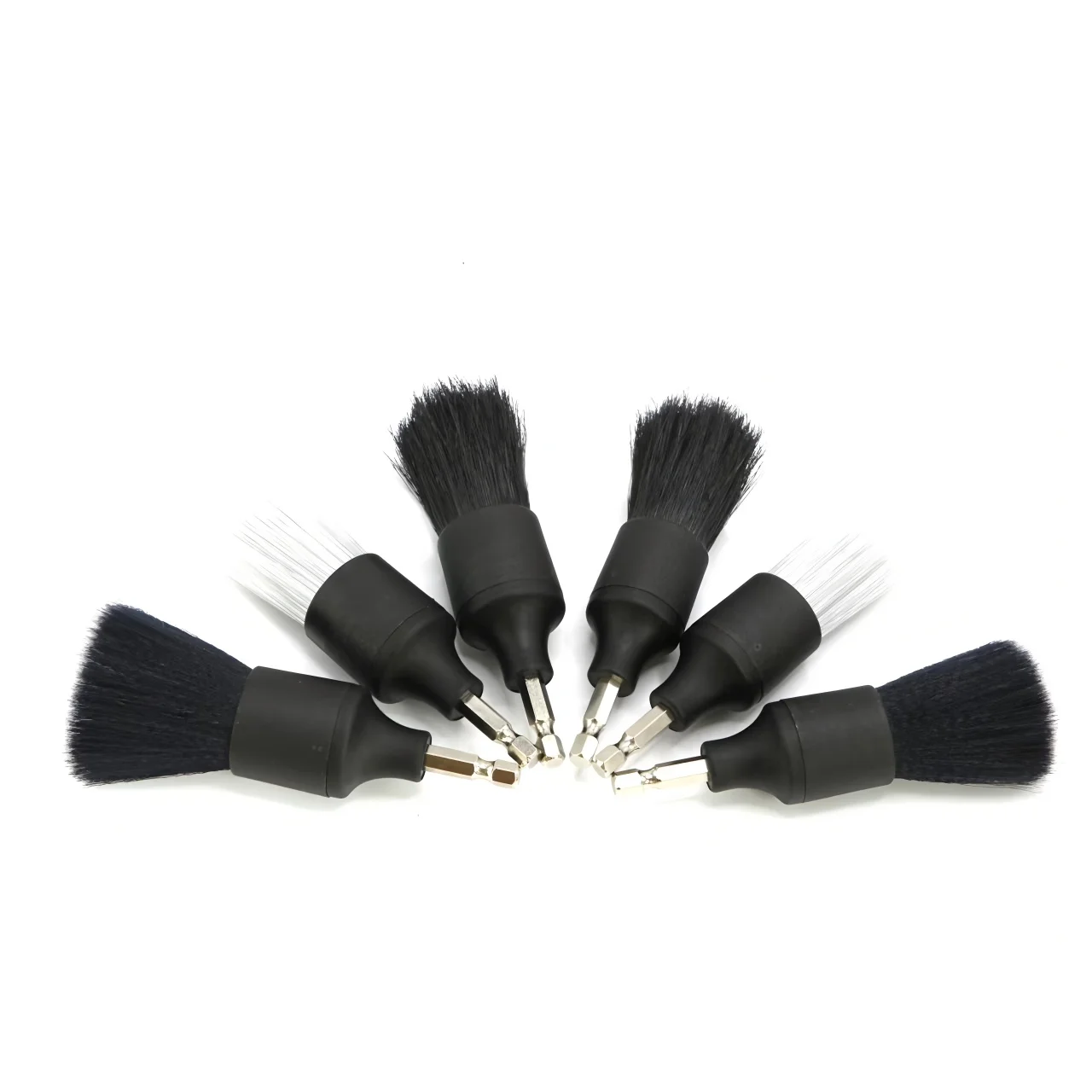 3PCS Neue Auto Detail Pinsel Elektrische Bohrer Pinsel Wildschwein Borsten Pinsel Auto Innen Reinigung Fugenbürste – Detail 2