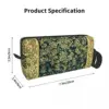 Fashion Tree Of Life By William Morris Toiletry Bag  Floral Textile Pattern Makeup Cosmetic Organizer Beauty Storage Dopp Kit 6