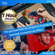 Verbeterde Tourbox Neo-De Geavanceerd Bewerken Console Voor Grafische Tablet Digitale Tekening, Foto En Video Bewerken, met Aanpassen