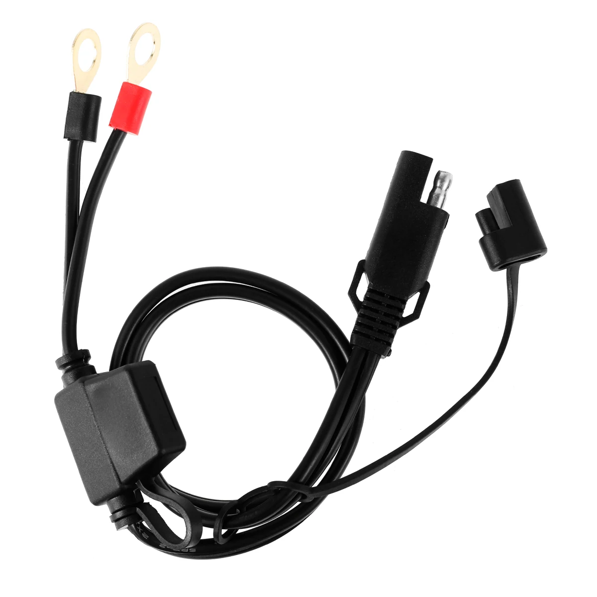 SAE to Ring Terminal Harness Cable for Motorcycle Battery Charger
