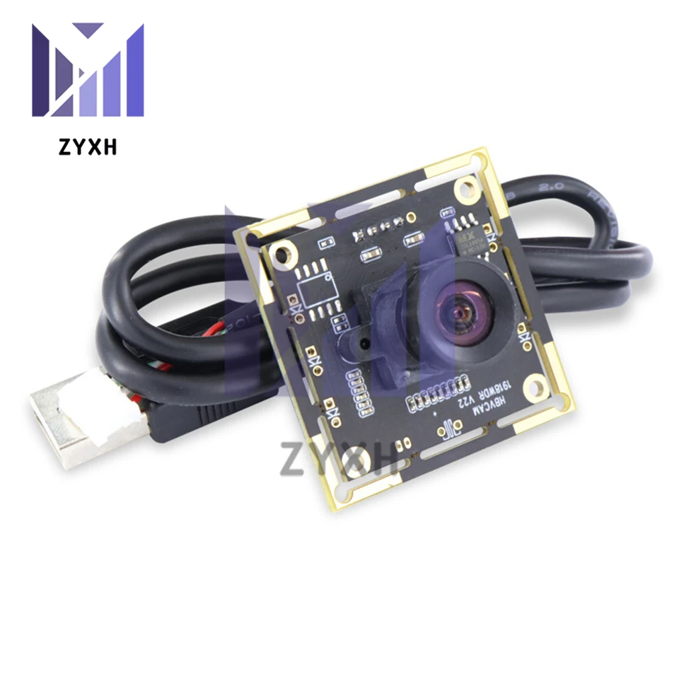 

AR0230 USB Camera Module 2MP 100 Degree without Distortion 1080P Hardware Wide Dynamic Backlight Shooting Manual Focus
