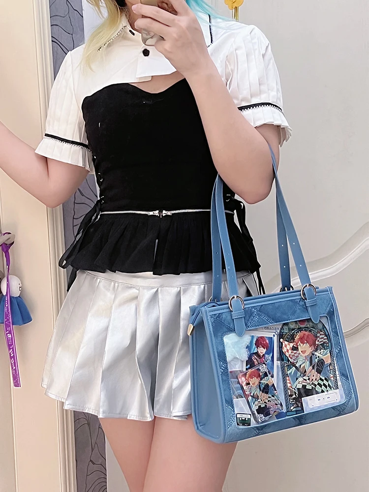 Japanese Style Fashion Commuter All-Match Women's Shoulder Bags Crossbody Bag Korean Sweet Cute Casual Horizontal Square Bags