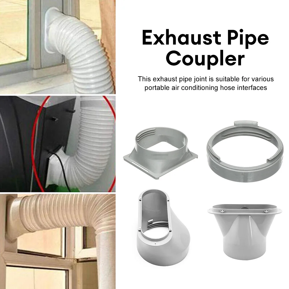 

Portable Replacement Air Conditioner Exhaust Hose Pipe Connector Coupler Air Conditioner Accessories Window Adaptor 130mm/150mm