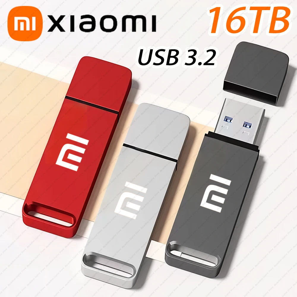 Clé USB pivotante 2 To 1 To clé USB clé de stockage en métal pour clé de stoc