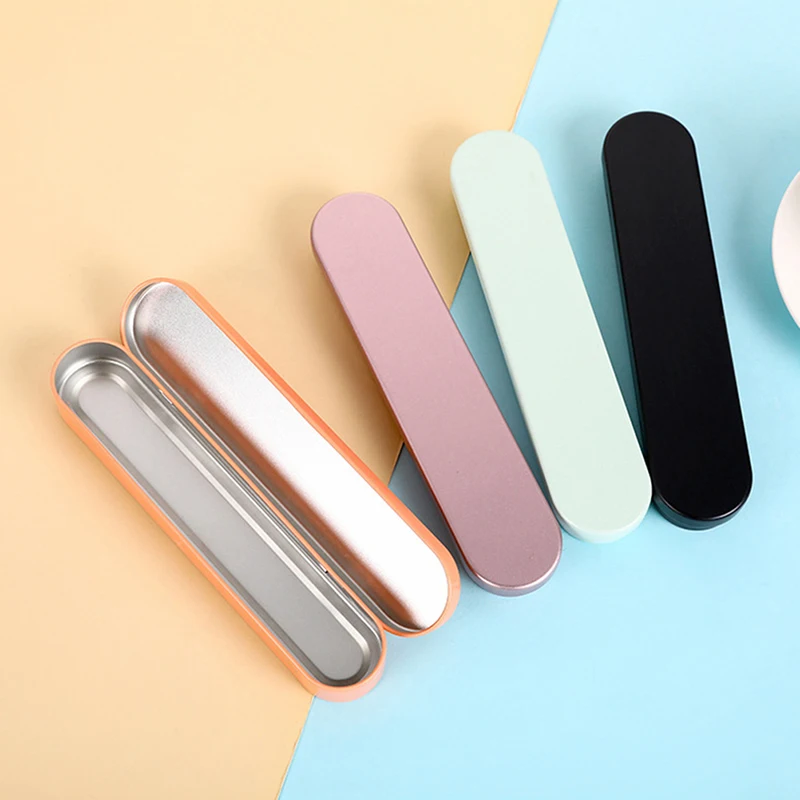 

Fountain Pen Box Metal Pencil Case School Stationery Box for Kids Student Pen Case Cute Tin Box Multifunction Storage Box Gifts