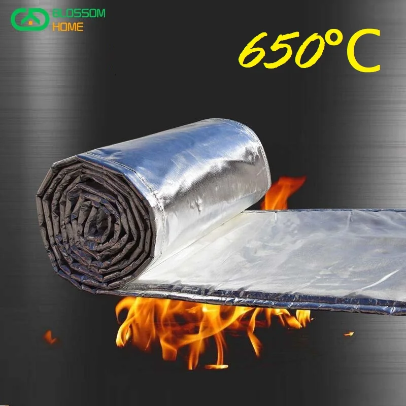 ChimneySoundproofHeatingPipeGeneratorCarExhaustAluminumFoilGas